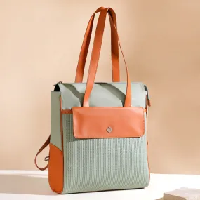 2-In-1 Convertible Tote Bag And Backpack