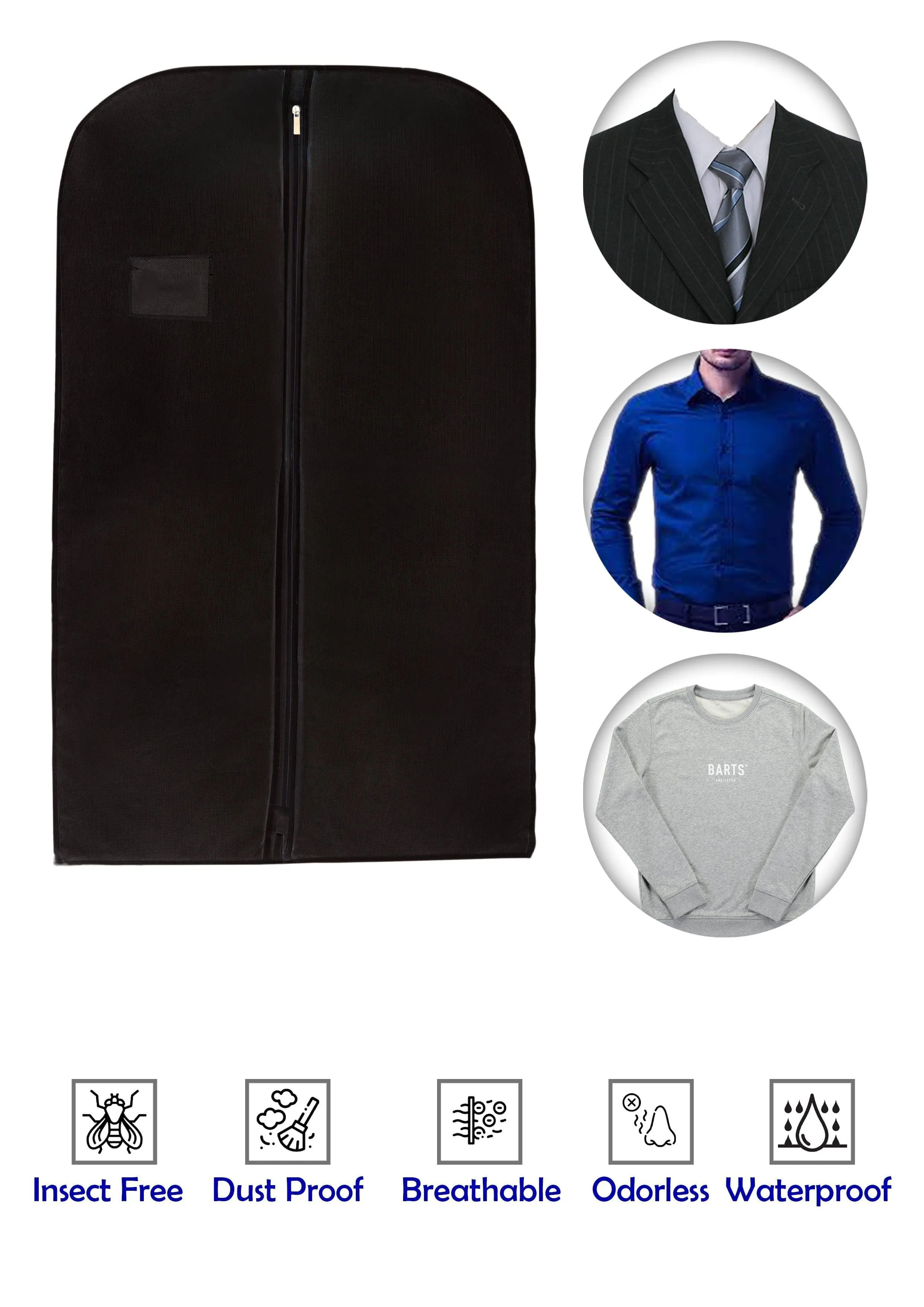 40" Men Suit Cover Bags