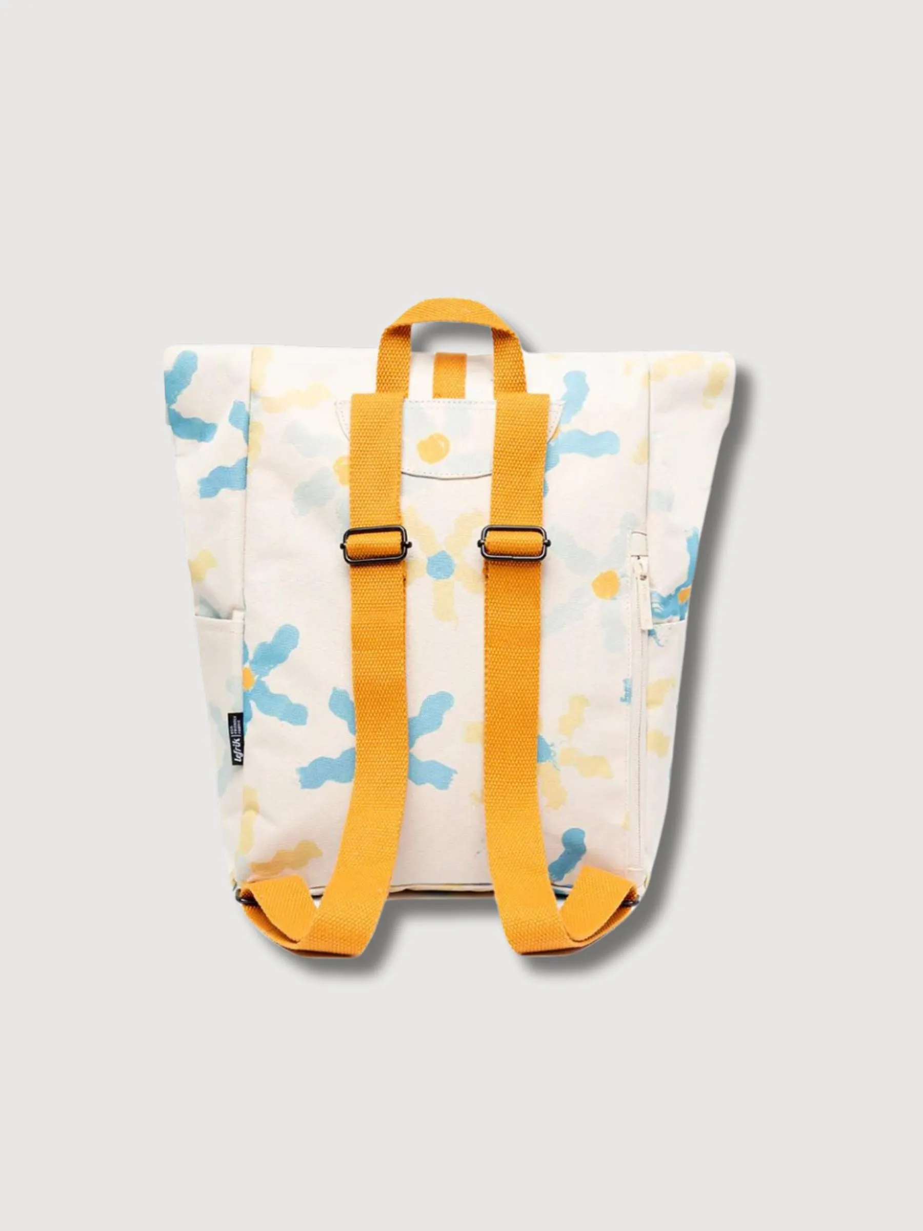 Backpack Roll Mini with Flower Print | Lefrik