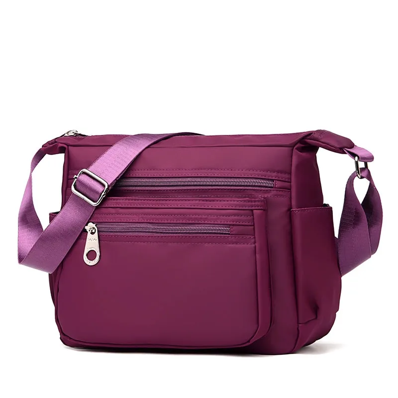 Bag for Middle-Aged Peopl One-Shoulder Versatile Nylon Cloth