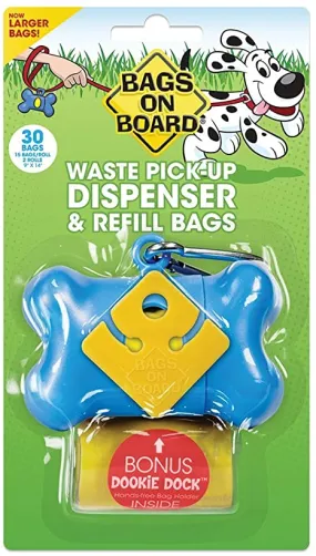 Bags on Board Bone Waste Pick-Up Bags Dispenser