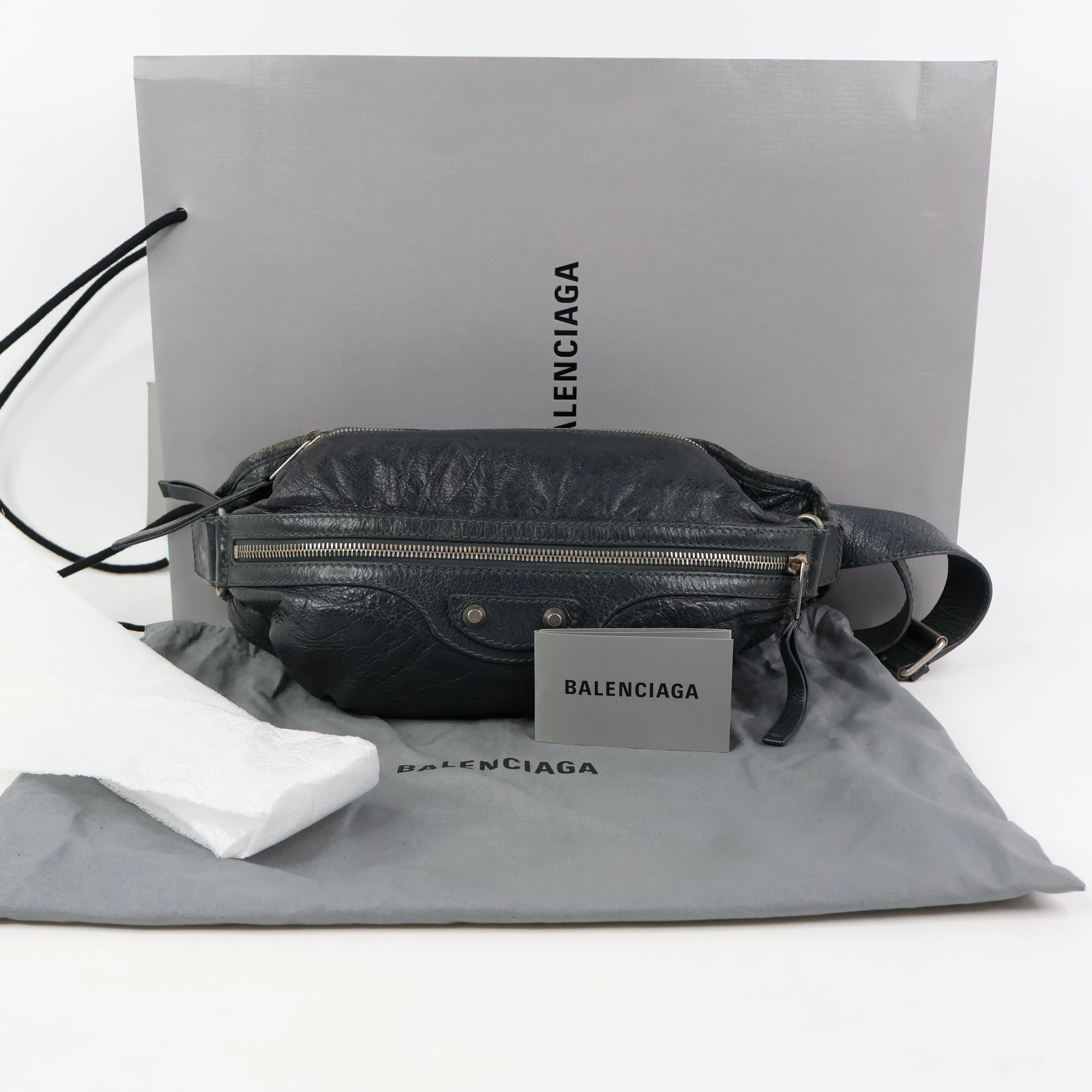 Balenciaga Waist Bag Grey