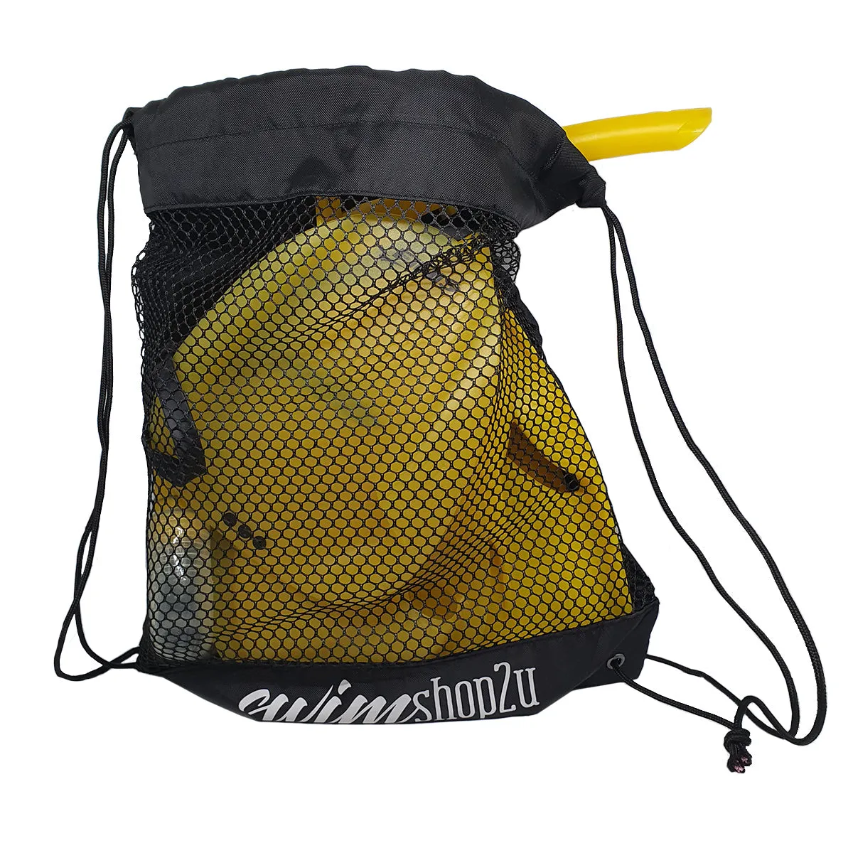 Be Awesome Mesh Drawstring Bag | #teamFINIS