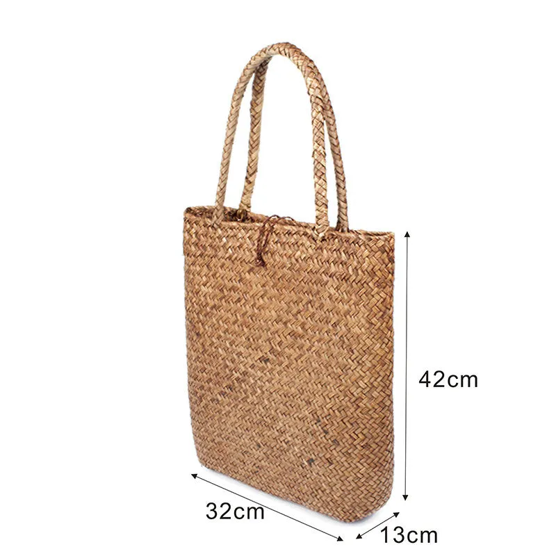 Beach Bag for Summer Big Straw Tote Bags