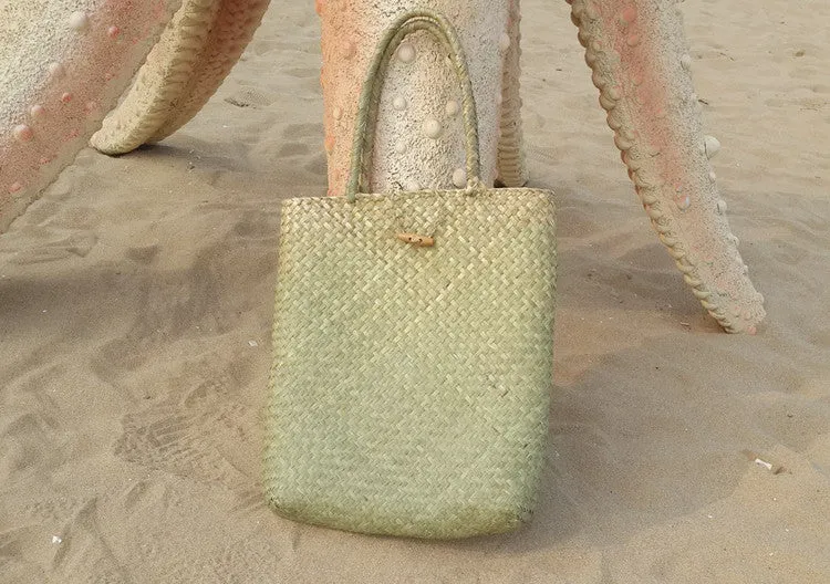 Beach Bag for Summer Big Straw Tote Bags