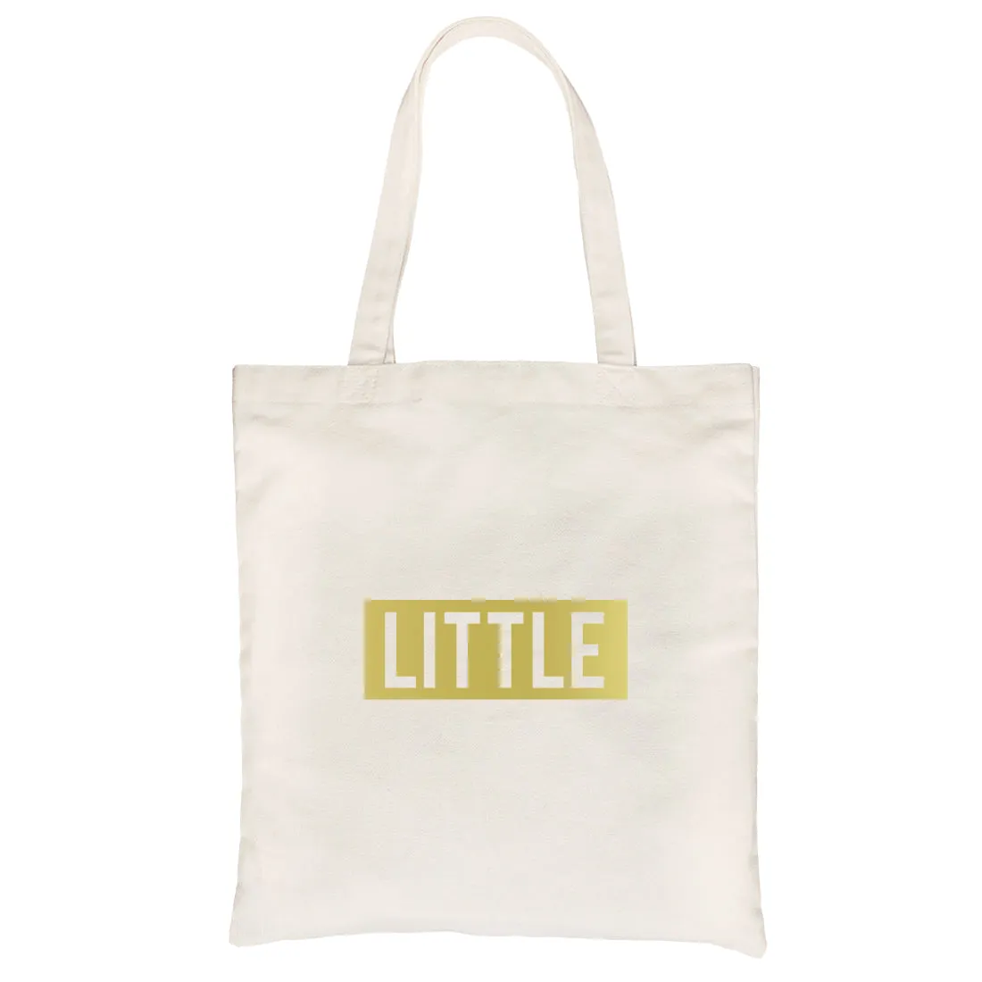 Big Little Boxed-GOLD Canvas Shoulder Bag Powerful Perfect Sorority