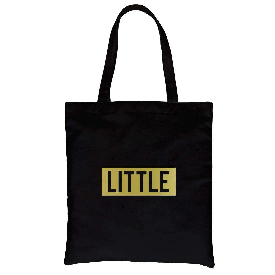 Big Little Boxed-GOLD Canvas Shoulder Bag Powerful Perfect Sorority