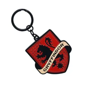 Bioworld Harry Potter Gryffindor Emblem Enamel Keychain