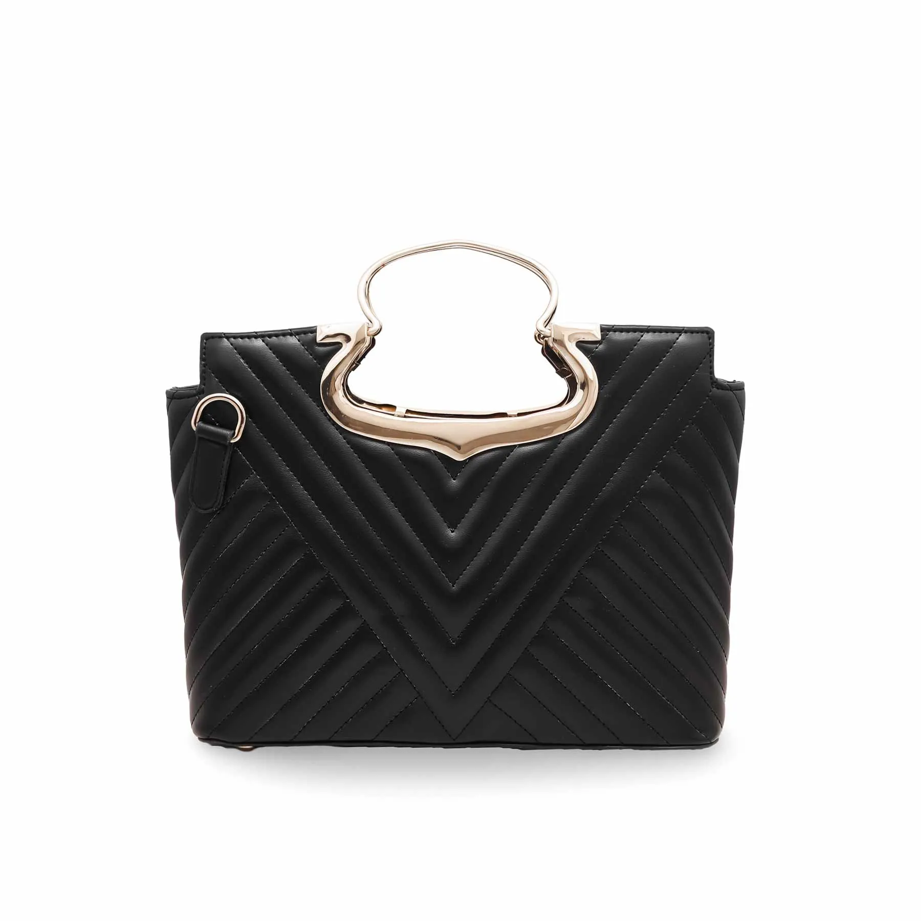 Black Casual Shoulder Bag P54595