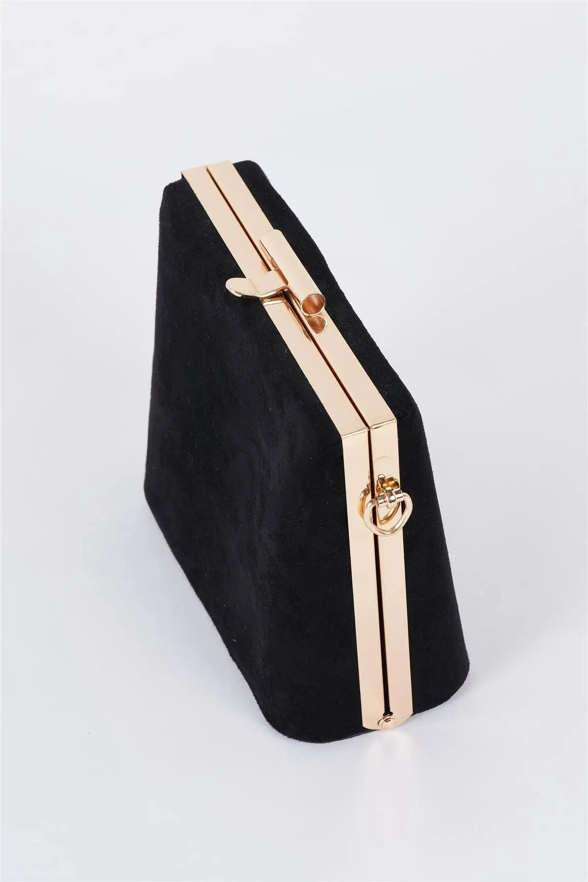 Black Chic Suede Clutch Bag /1 Bag