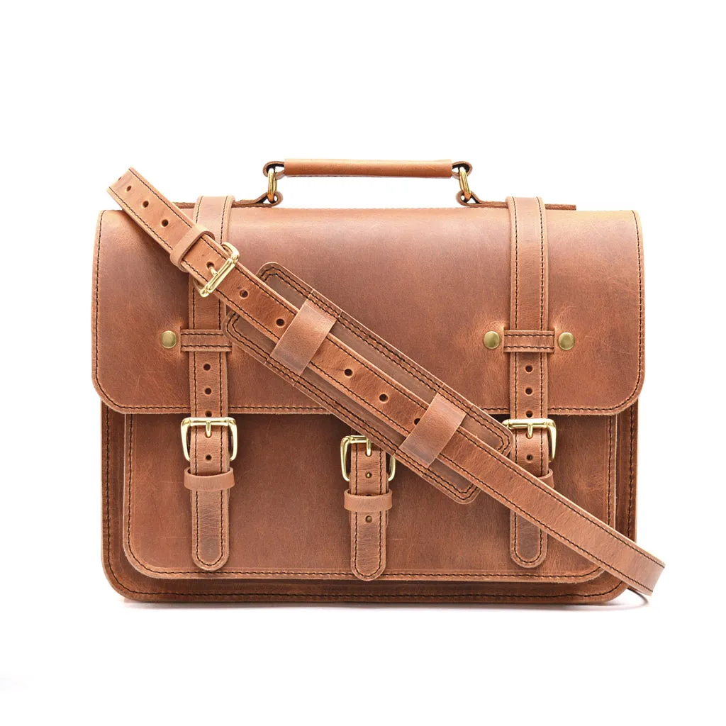 Businessman's Briefcase - Vintage Leather