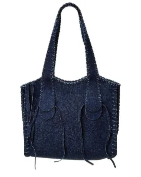 Chloé Mony Medium Denim Tote