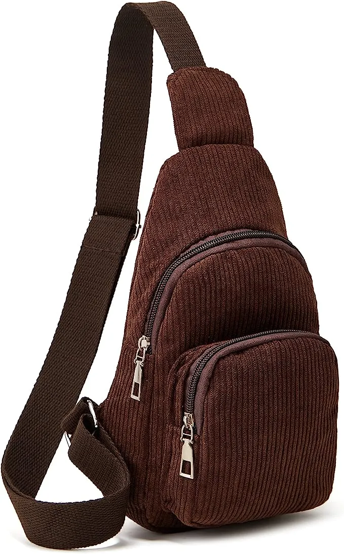 Corduroy Sling Bags