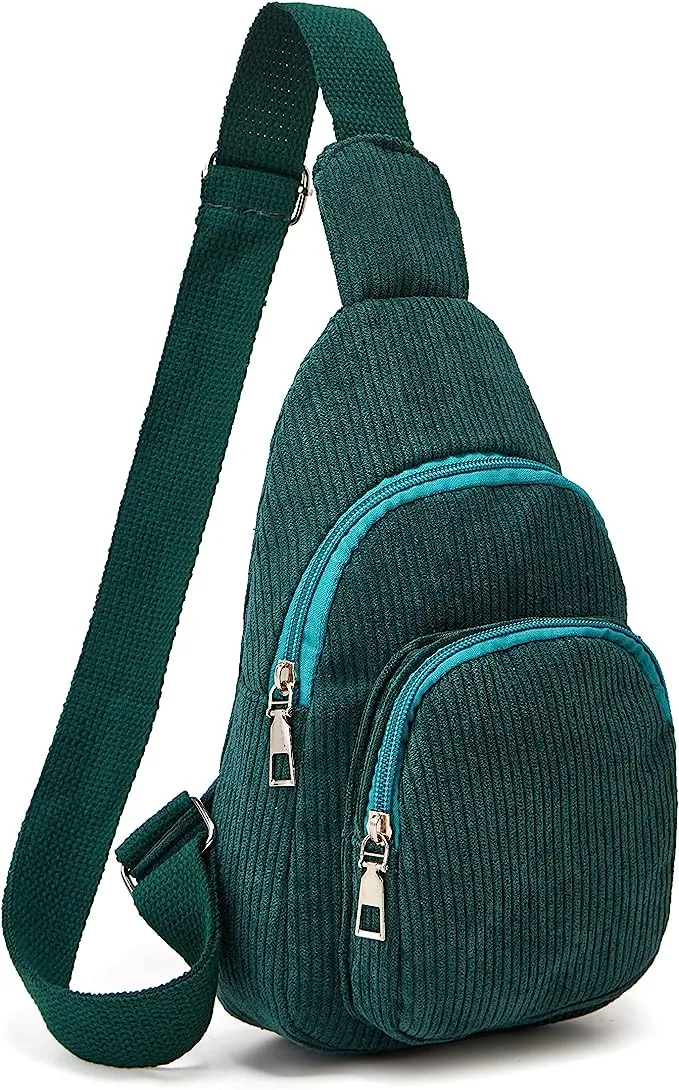 Corduroy Sling Bags