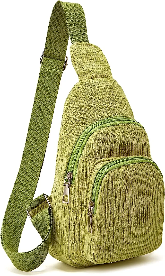 Corduroy Sling Bags