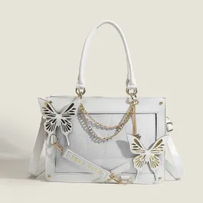 Elegant Letter Butterfly Chains Bags