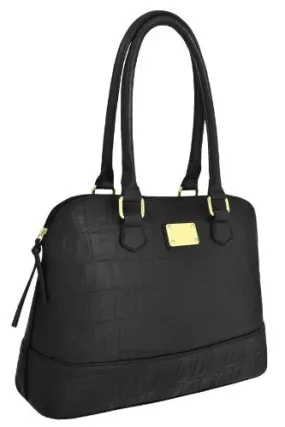 EyeCatch - Camila Modern Croc Ladies Handbag