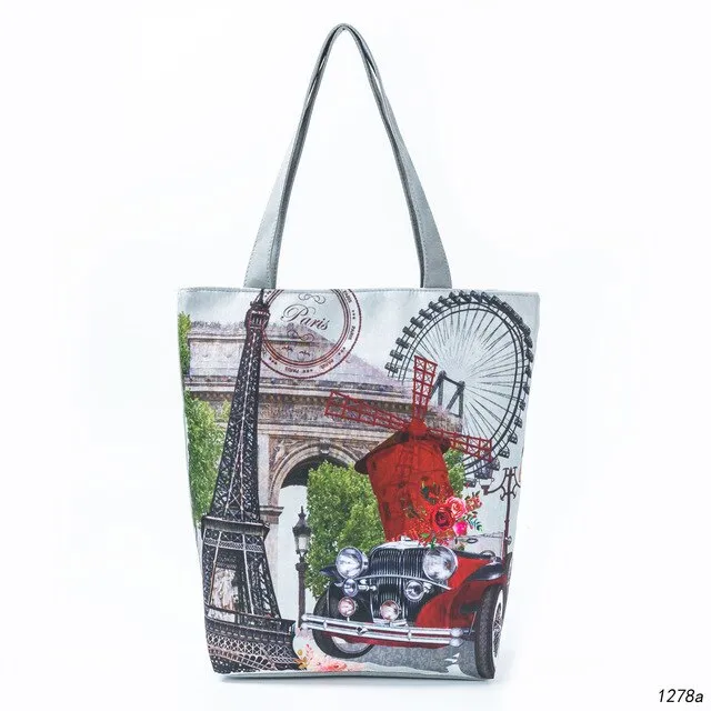 Flowers Panda Handbag