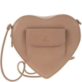 Furla Camelia Heart Mini Crossbody