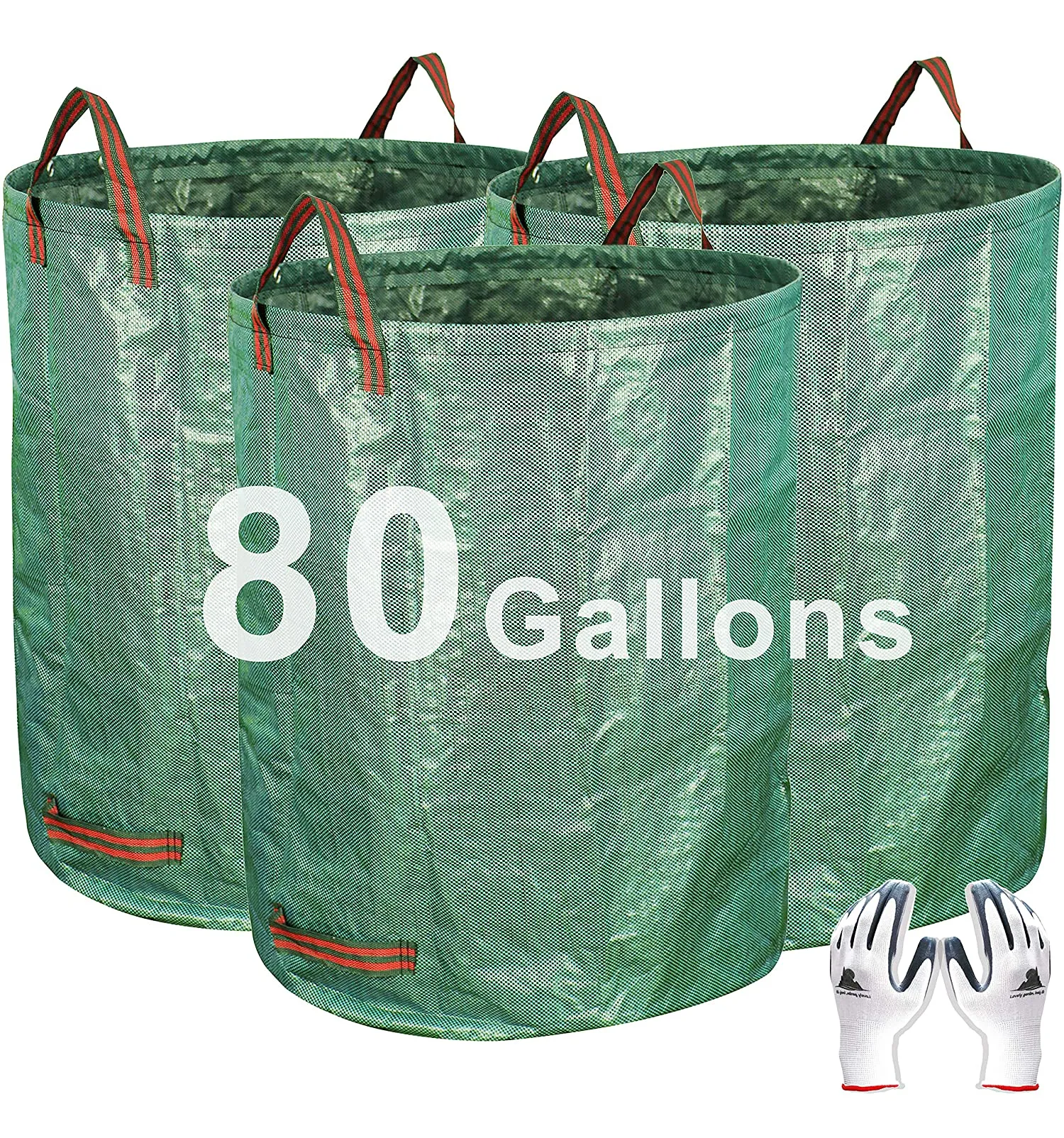 Gardzen | 80 Gallon Garden Bag 3 Pack Gardening Bags