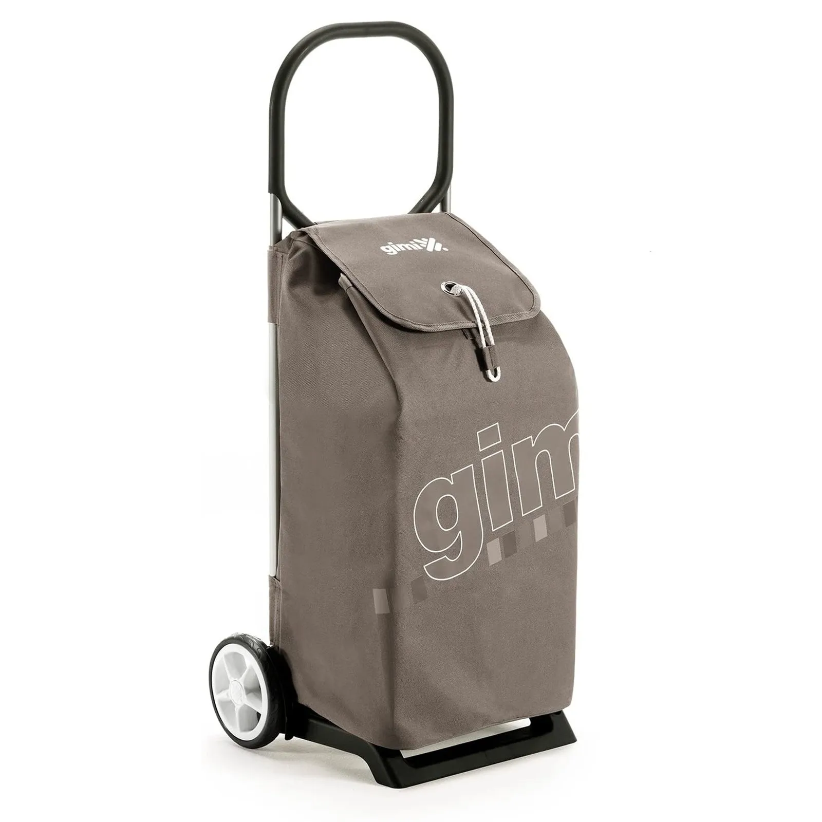 Gimi Italo Taupe Shopping Trolley 52L