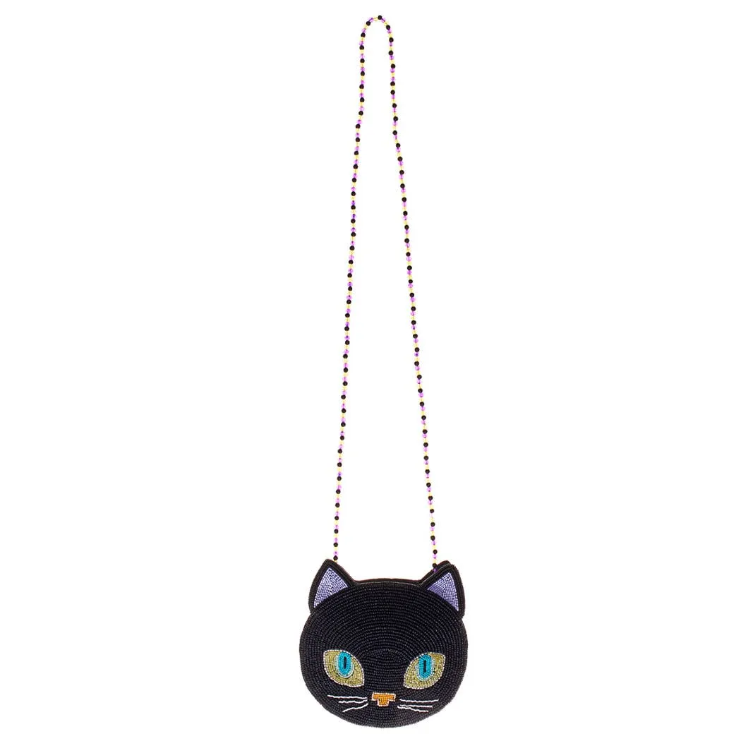 Halloween Black Cat Crossbody Bags