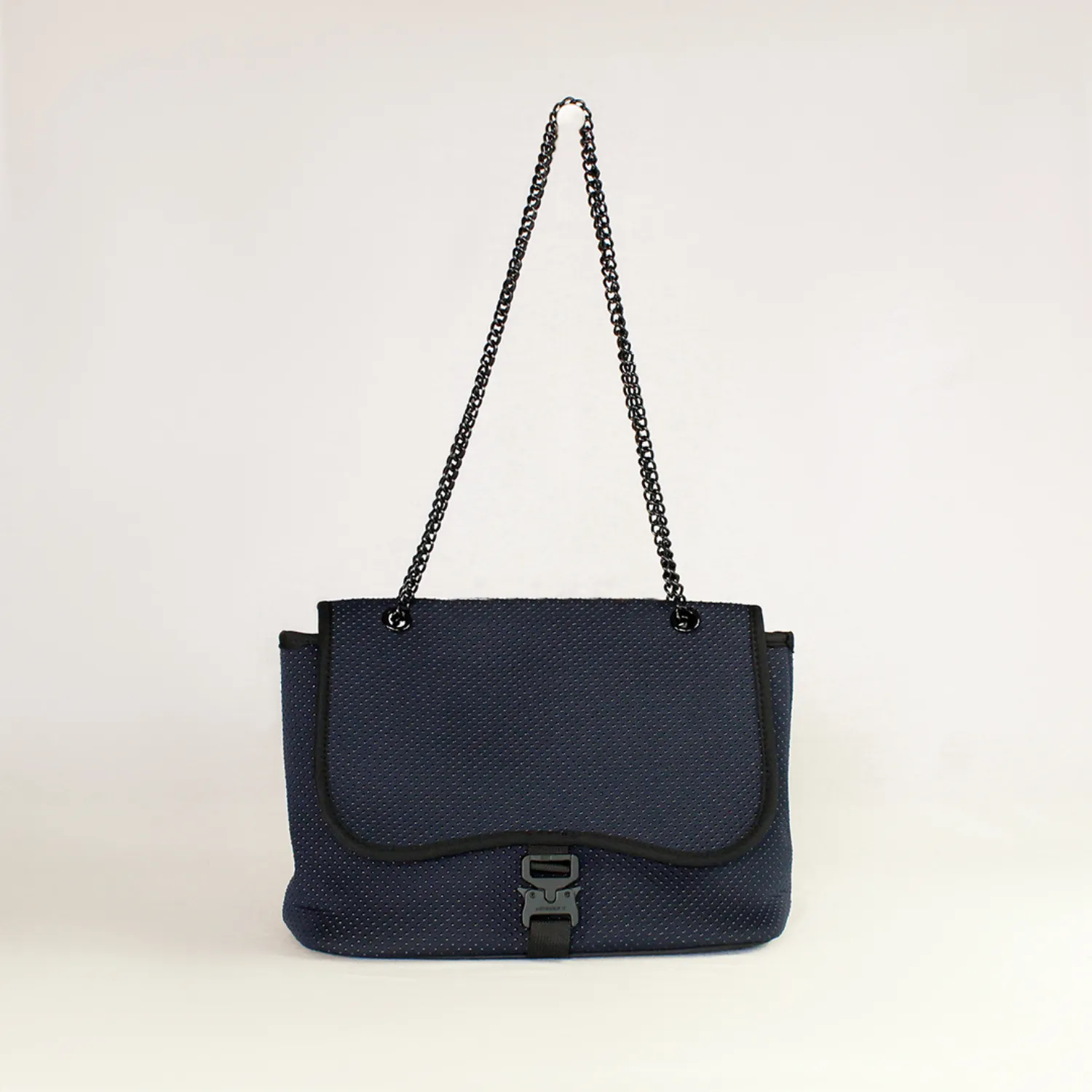 ICON TOTE   FLAP CROSSBODY   POUCH - DEEP BLUE