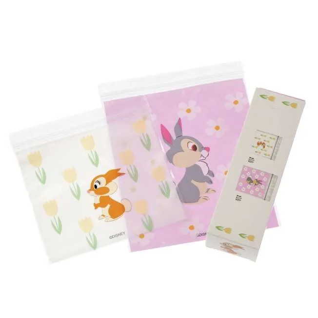 JDS - Miss Bunny & Thumper "Flowers" Zipper Bags