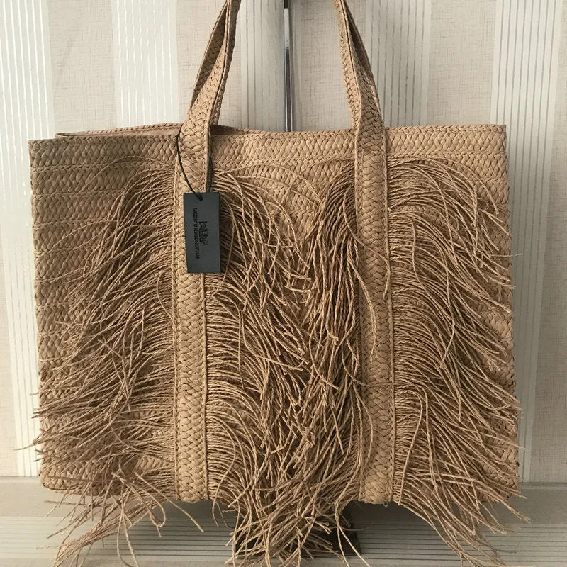 Large Capacity Tassel Bag