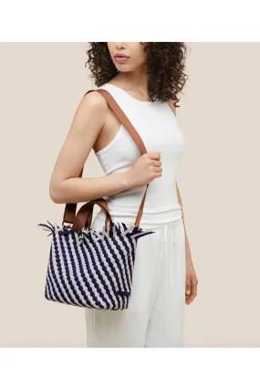 NAGHEDI Havana Small Tote Bag SN0199D | Venice (Striped)