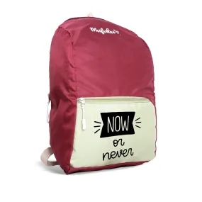 Nano Backpack 15 Ltr Now Or Never Pistachio Wine