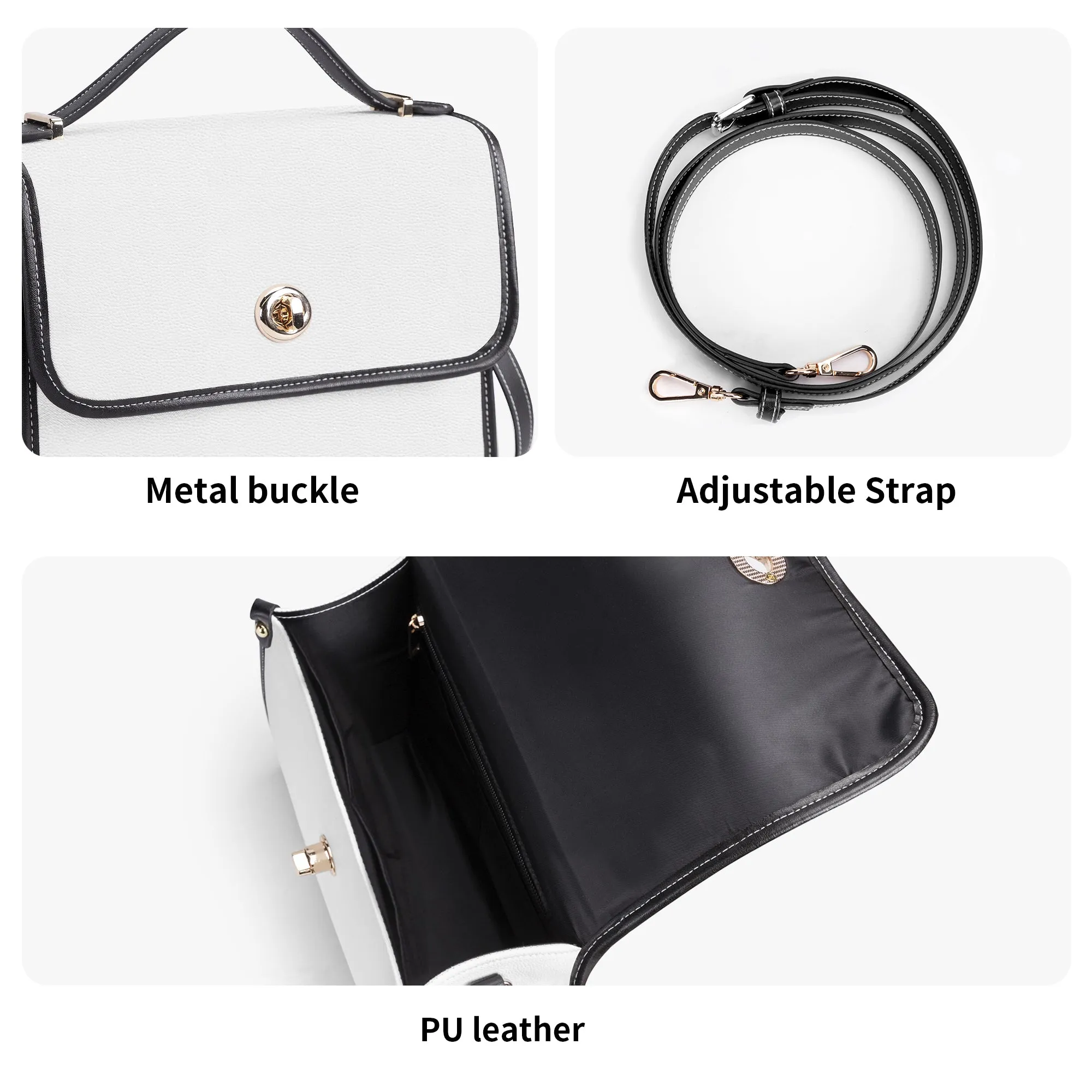 PU Leathe Elegant Cummins Shoulder Bag