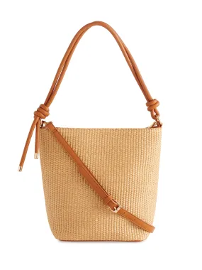 Shiraleah Natural Clara Bucket Bag