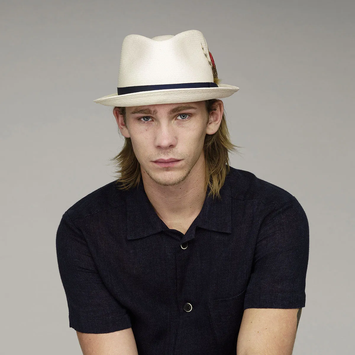 Sophisticate's Signature straw Fedora