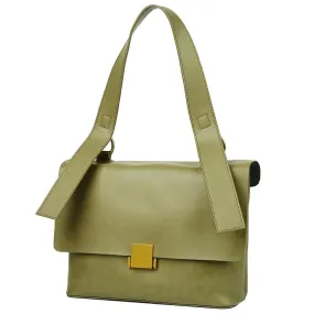 Top-handle Genuine Natural Leather Small Handbag