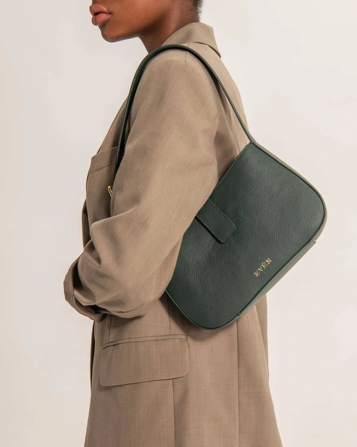 VALENTA Baguette Bag - Dark Green