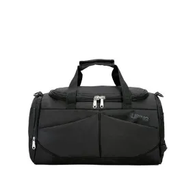 Vintage Multi-Dimensional Travel Bag- Black