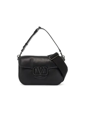 Vlogo Signature Nappa Leather Shoulder Bag