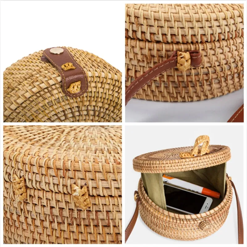 Woven Beach Shoulder Bag