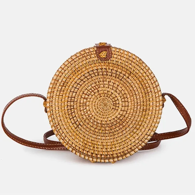 Woven Beach Shoulder Bag