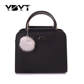 YBYT brand 2017 new vintage casual PU leather women handbags hotsale ladies small shopping bag shoulder messenger crossbody bags