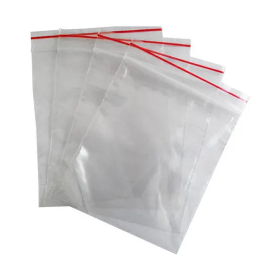 Zip Lock Bags Resealable 10x11cm 40mic 100pack