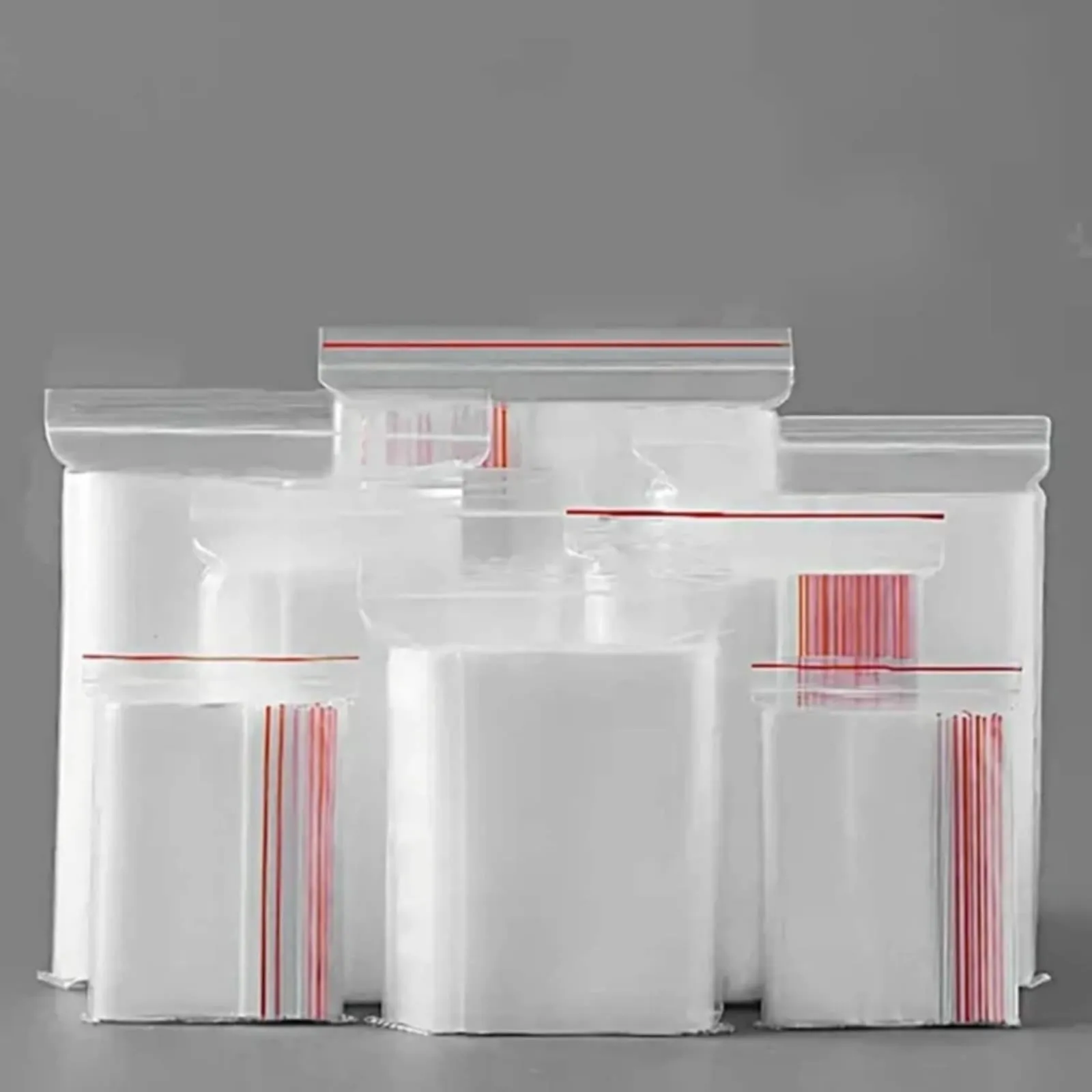 Zip Lock Bags Resealable 10x11cm 40mic 100pack